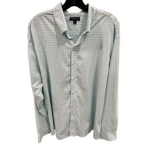 Peter Millar Performance Shirt Long Sleeve XL plaid